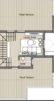 Floor plan for townhouse at PX