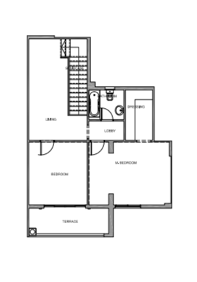 Floor plan for duplex at Mountain View ICity New Cairo
