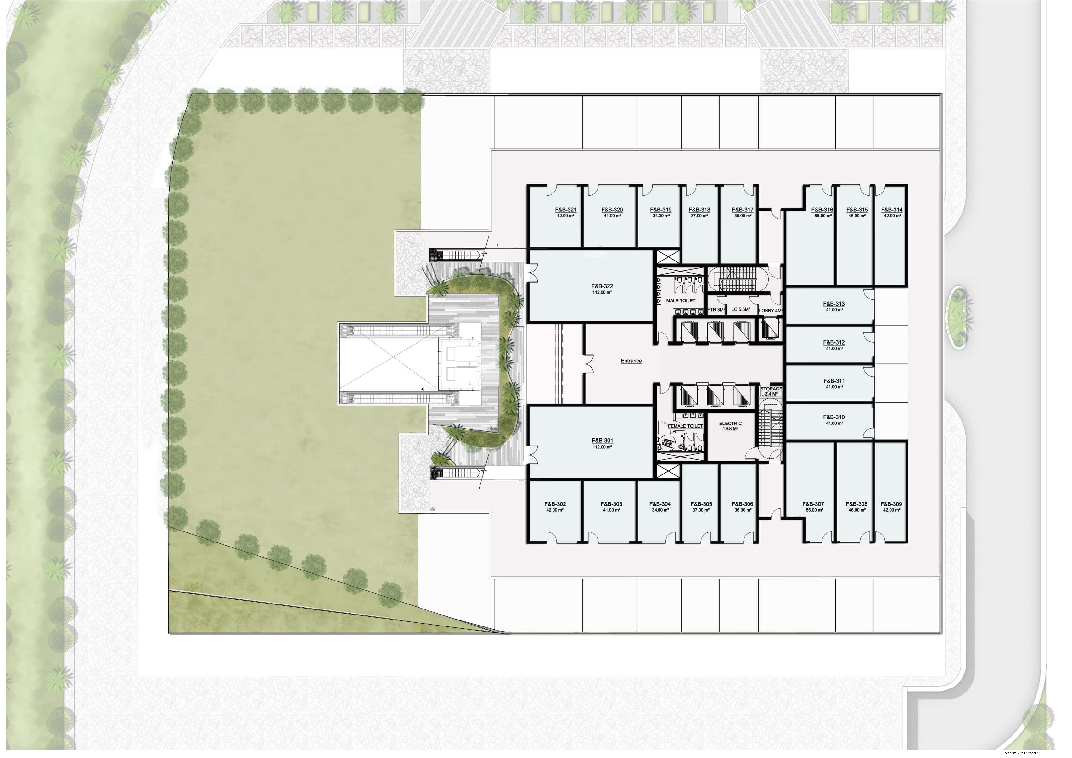 Floor plan for  at Taj Tower