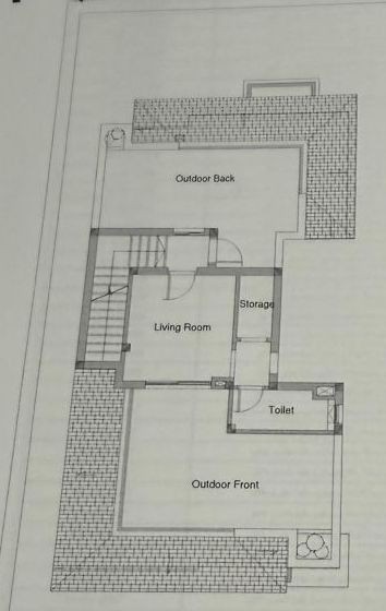 Floor plan for villa at Stone Park
