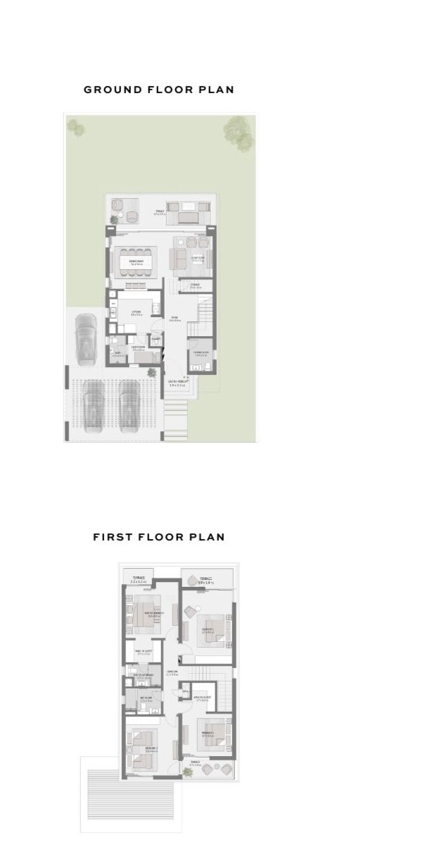 Floor plan for villa at Soul