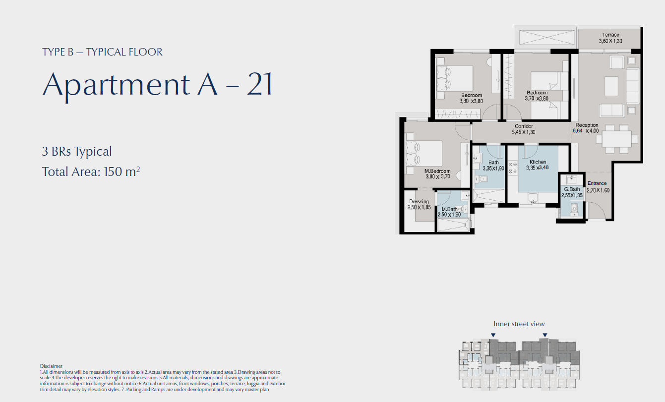 Floor plan for apartment at Bluetree