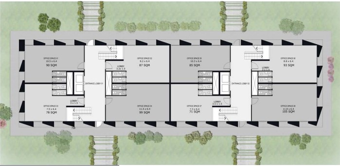 Floor plan for  at O West Orascom