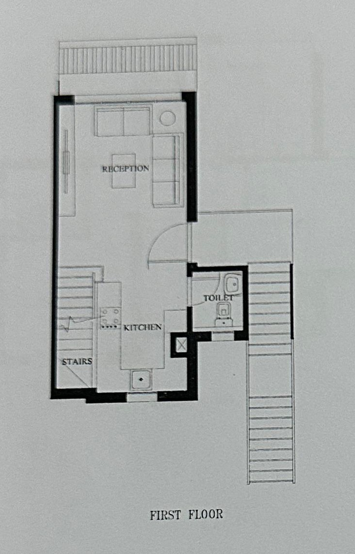 Floor plan for duplex at LVLS Mountain View