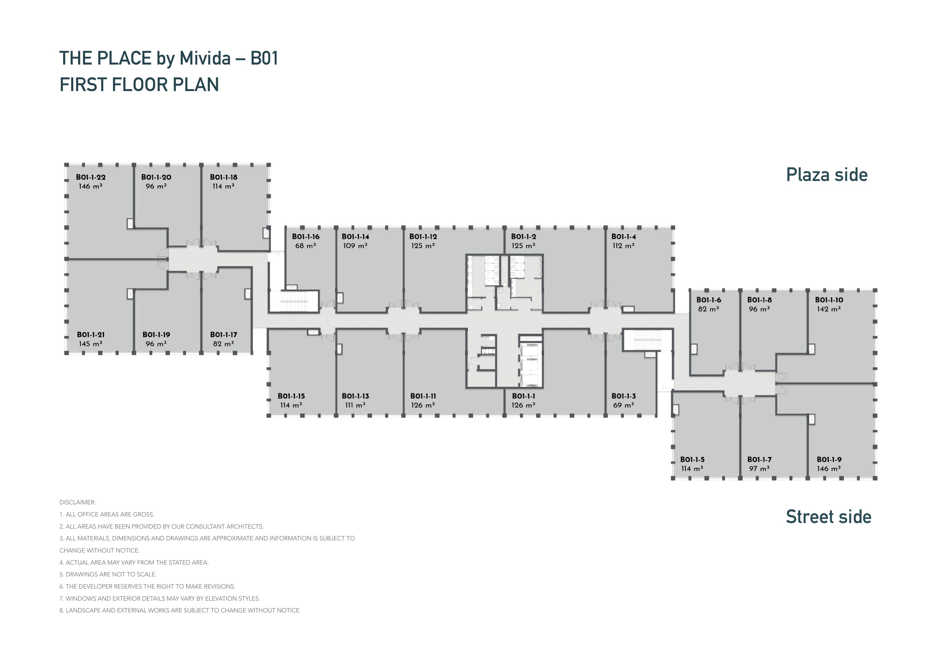 Floor plan for  at Mivida