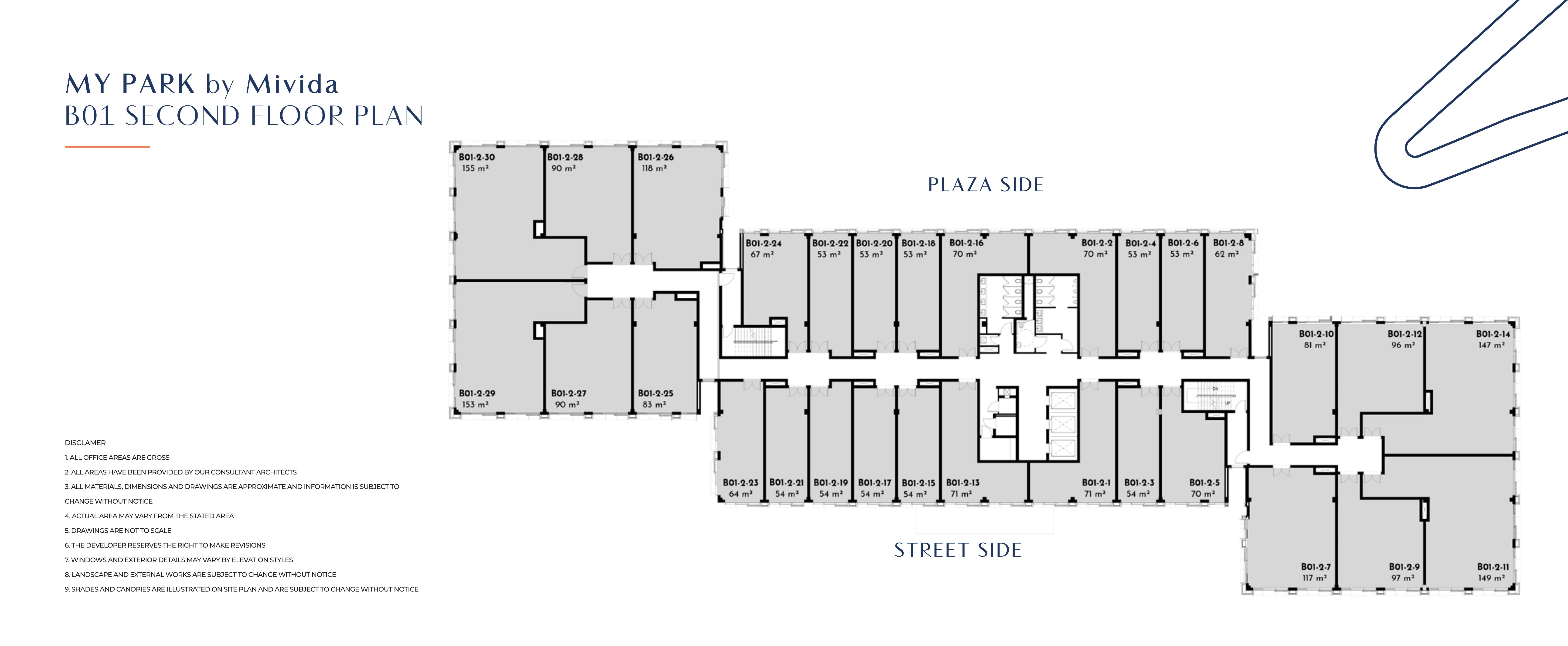 Floor plan for  at Mivida