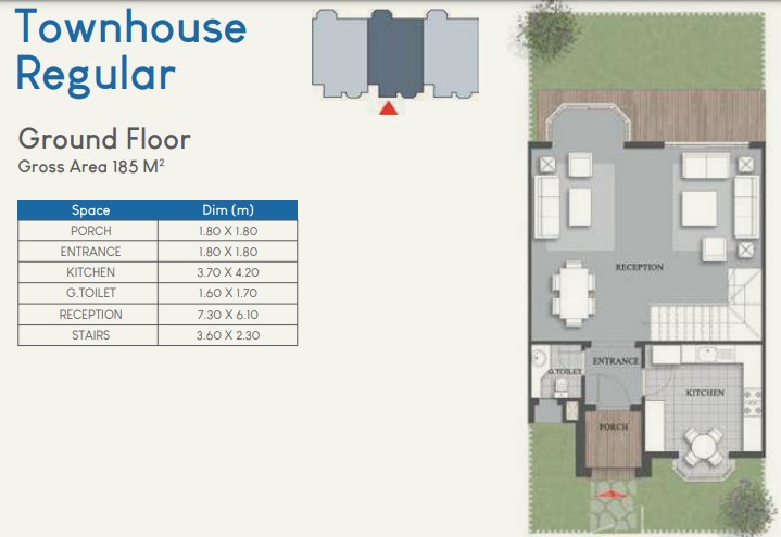 Floor plan for townhouse at Mountain View iCity October