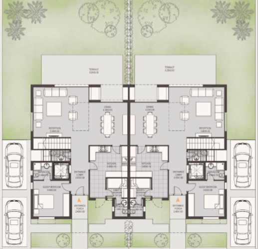 Floor plan for  at O West Orascom