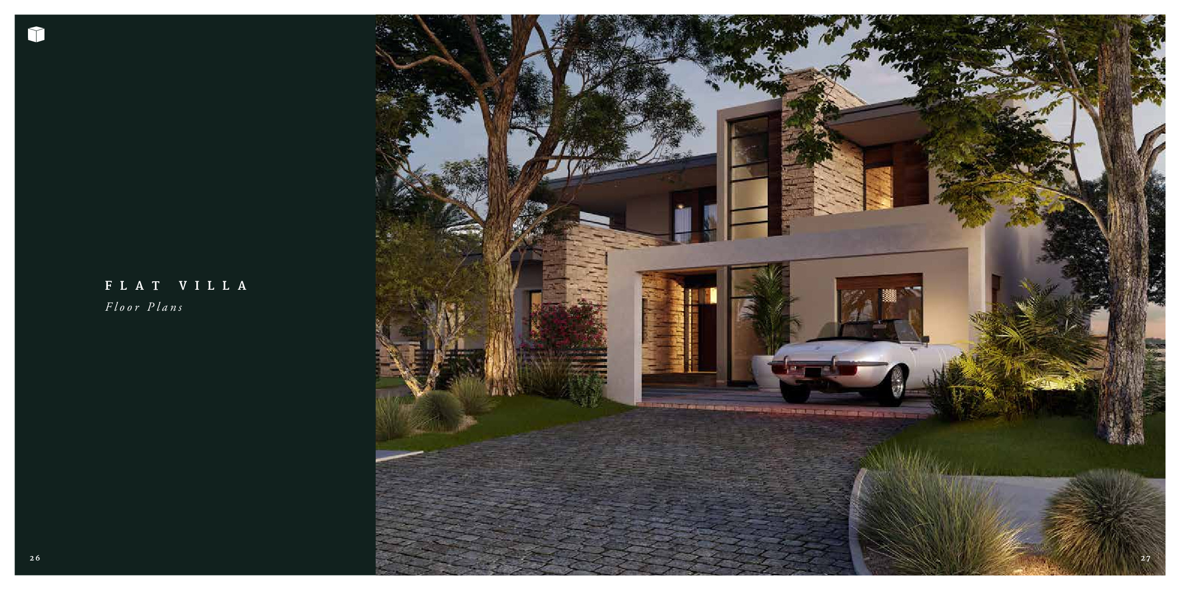 Floor plan for villa at The Estates