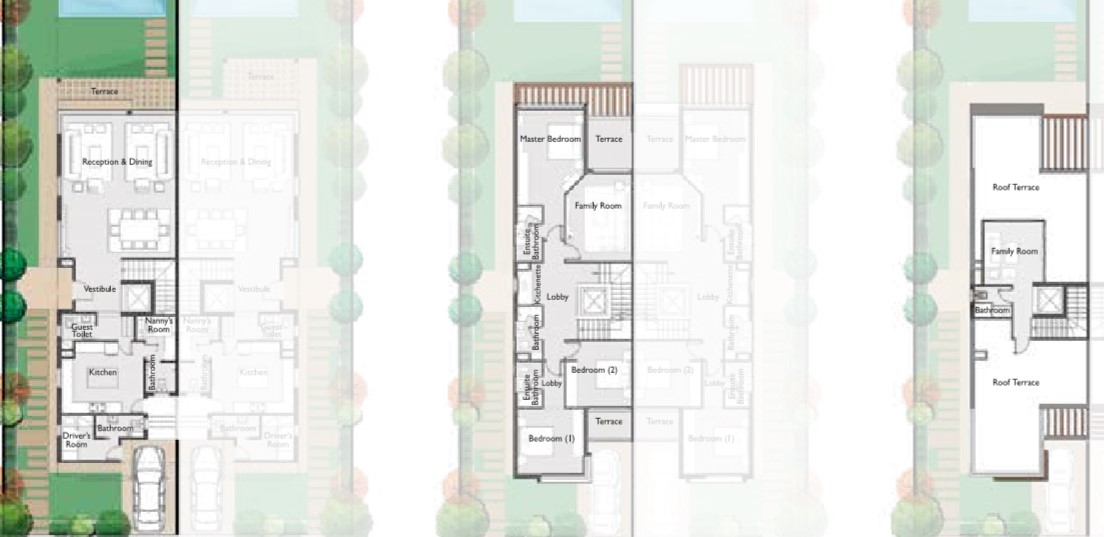 Floor plan for  at Palm Hills New Cairo