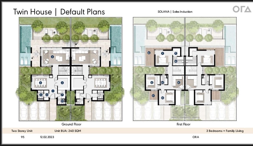 Floor plan for  at Solana
