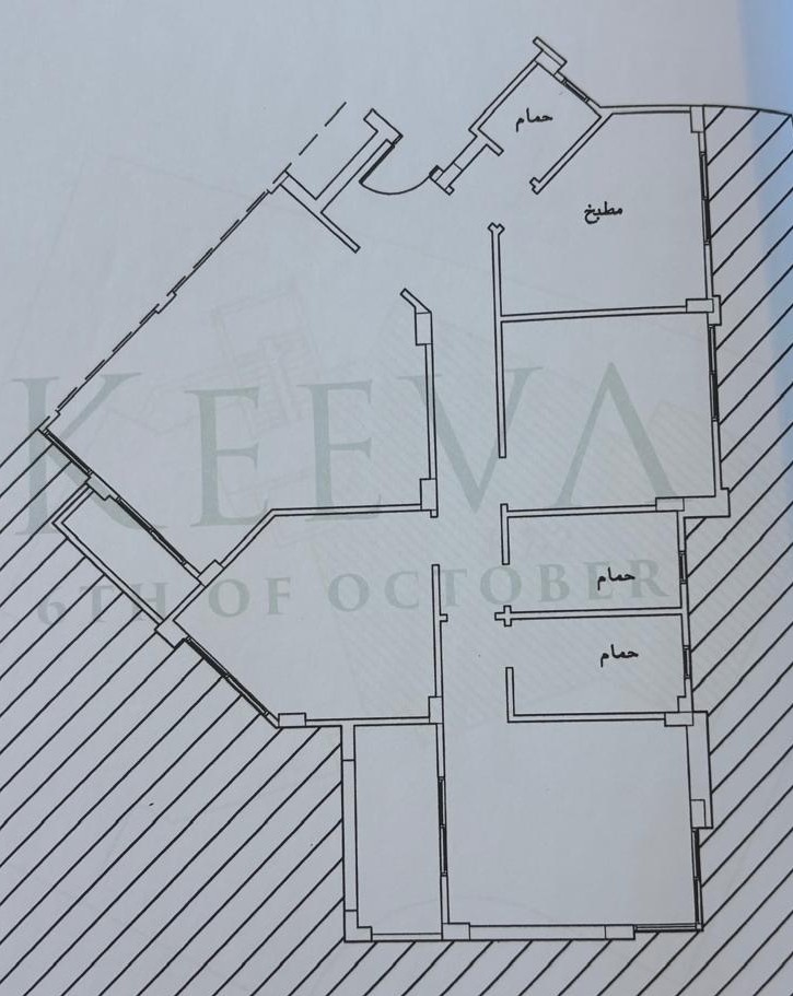 Floor plan for apartment at Keeva