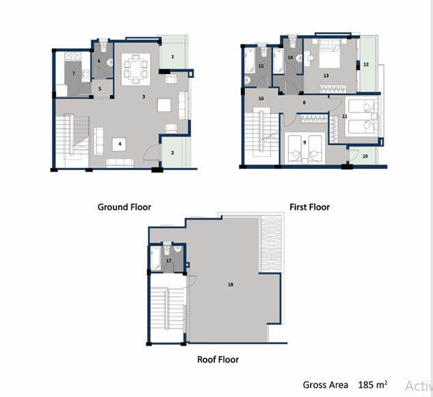 Floor plan for  at Nyoum October