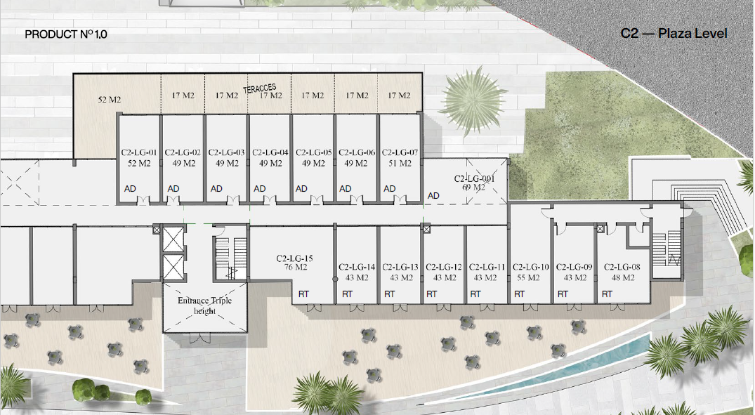 Floor plan for  at Nmq