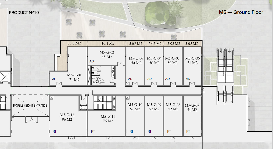 Floor plan for  at Nmq