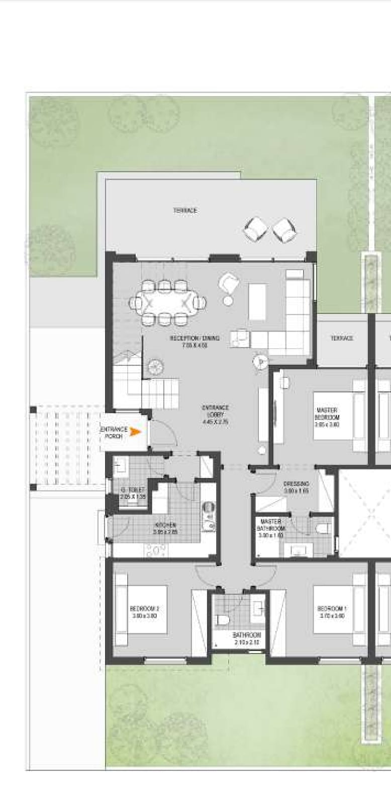 Floor plan for  at O West Orascom