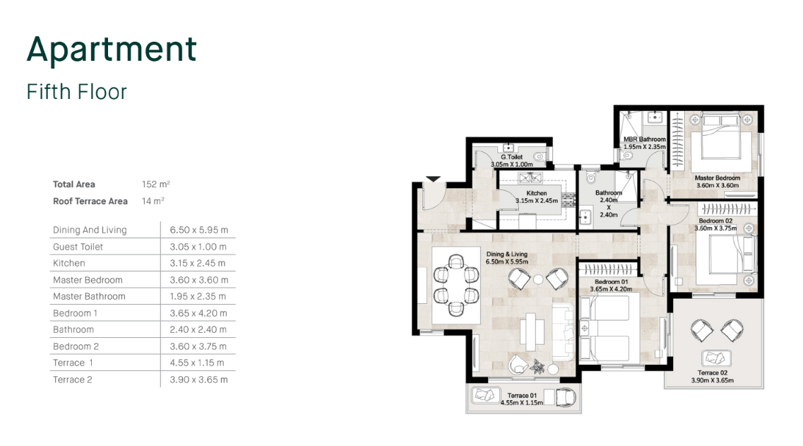 Floor plan for apartment at Hyde Park