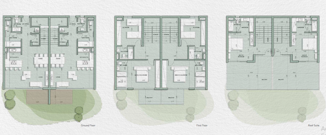 Floor plan for  at Il Monte Galala