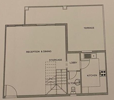 Floor plan for duplex at Aliva Mountain View Mostakbal City
