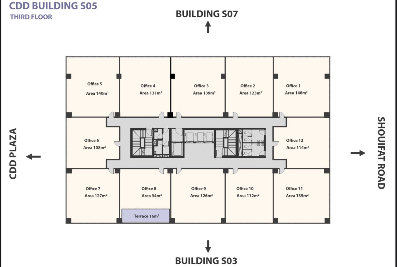 Floor plan for  at Cairo Design District