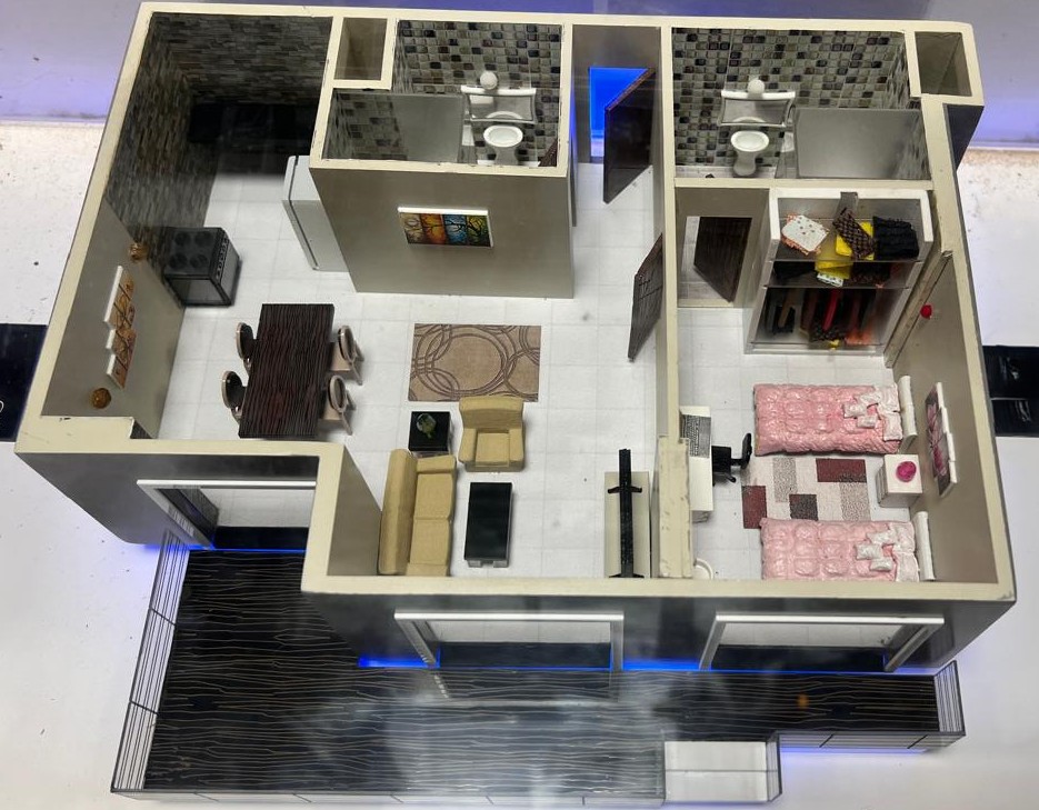 Floor plan for chalet at Golf Porto Marina