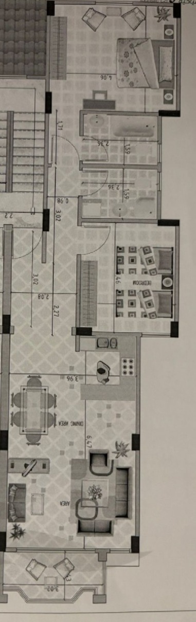 Floor plan for chalet at Emirates Heights