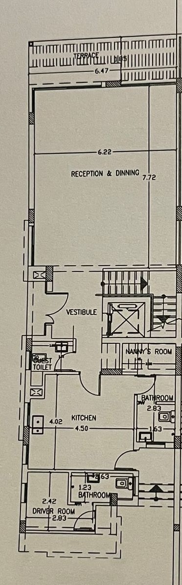 Floor plan for  at Palm Hills New Cairo