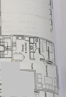 Floor plan for apartment at Palm Parks