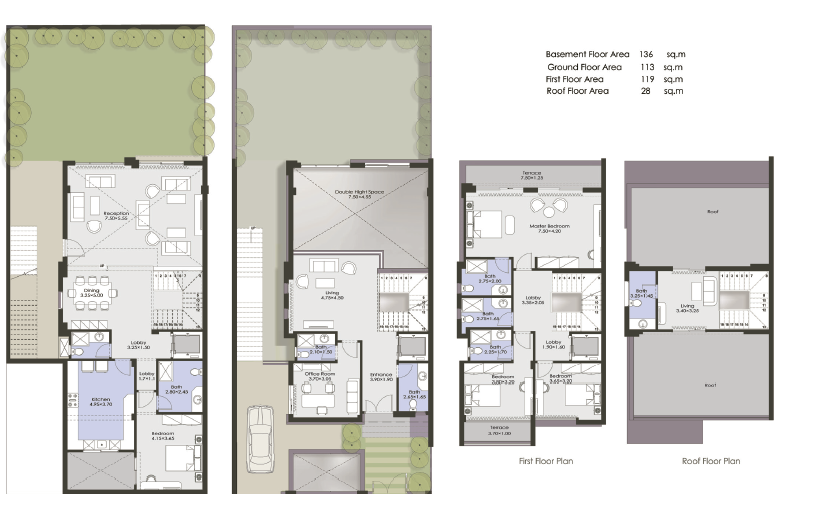 Floor plan for  at El Patio Casa