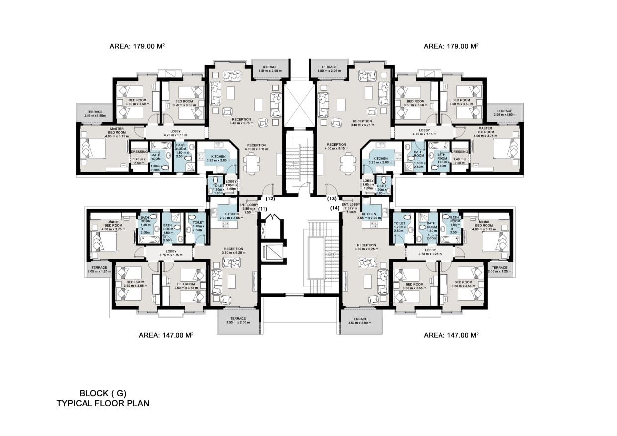 Floor plan for apartment at Green 6