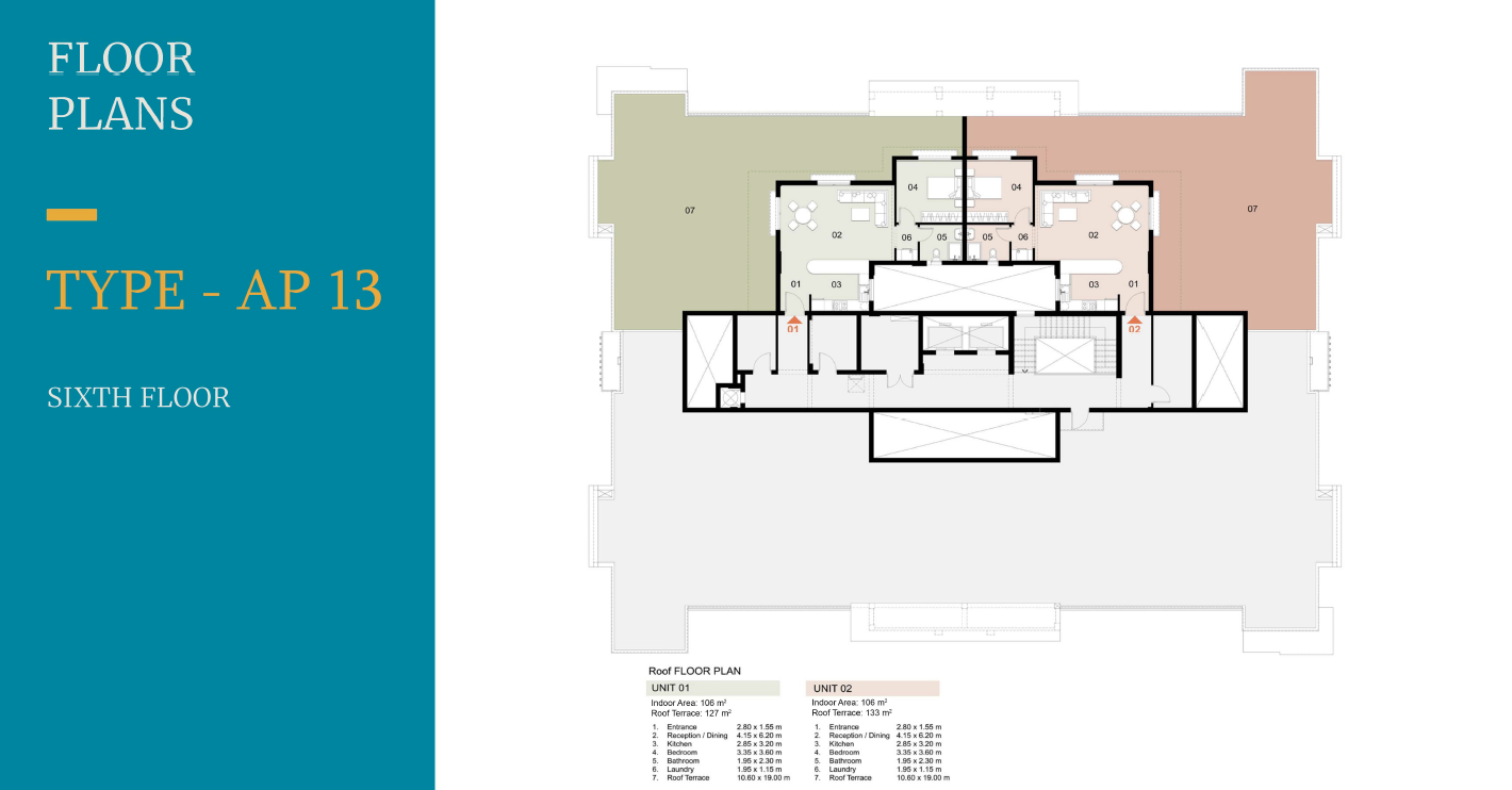 Floor plan for chalet at Mazarine