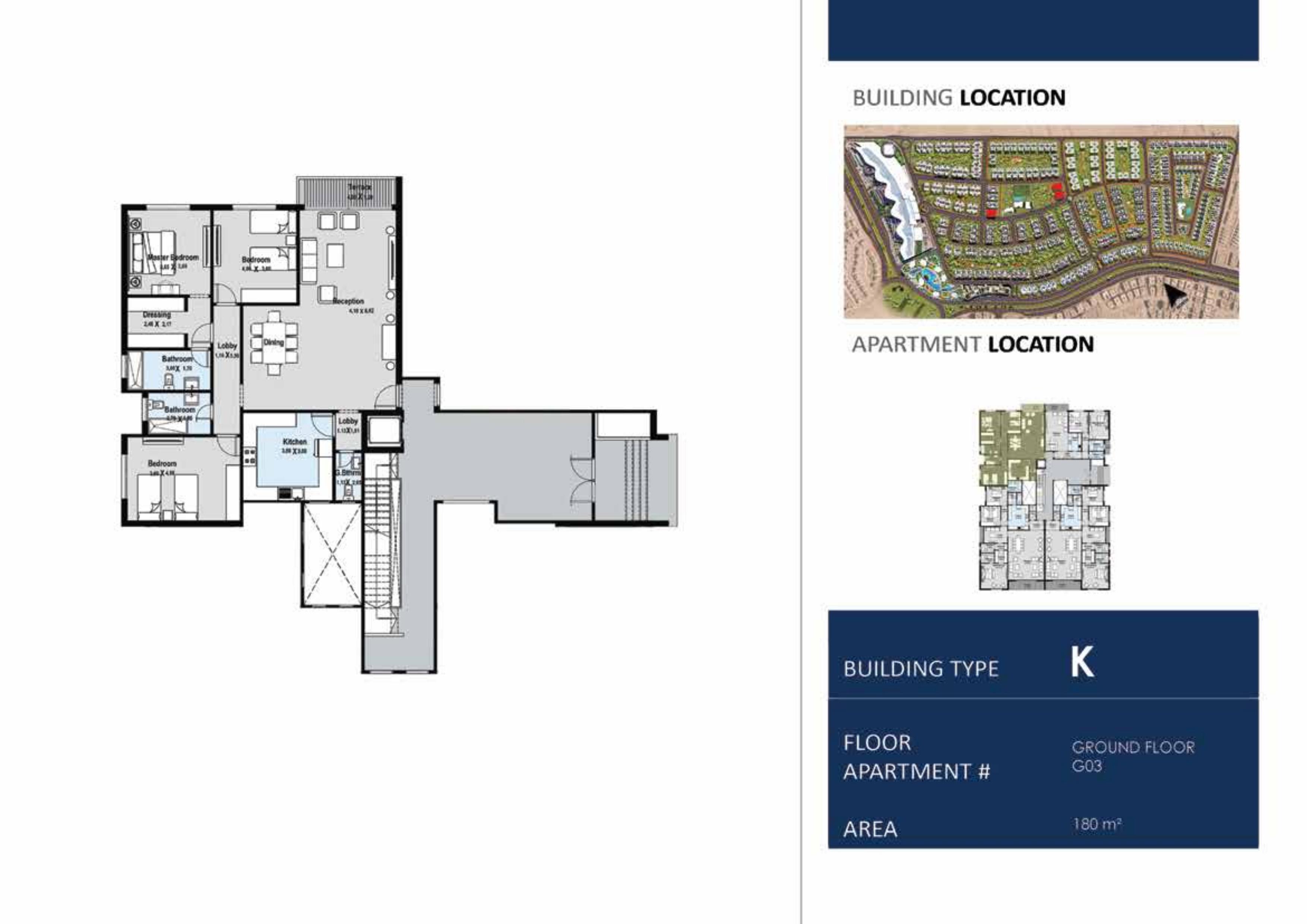 Floor plan for apartment at Fifth Square Al Marasem