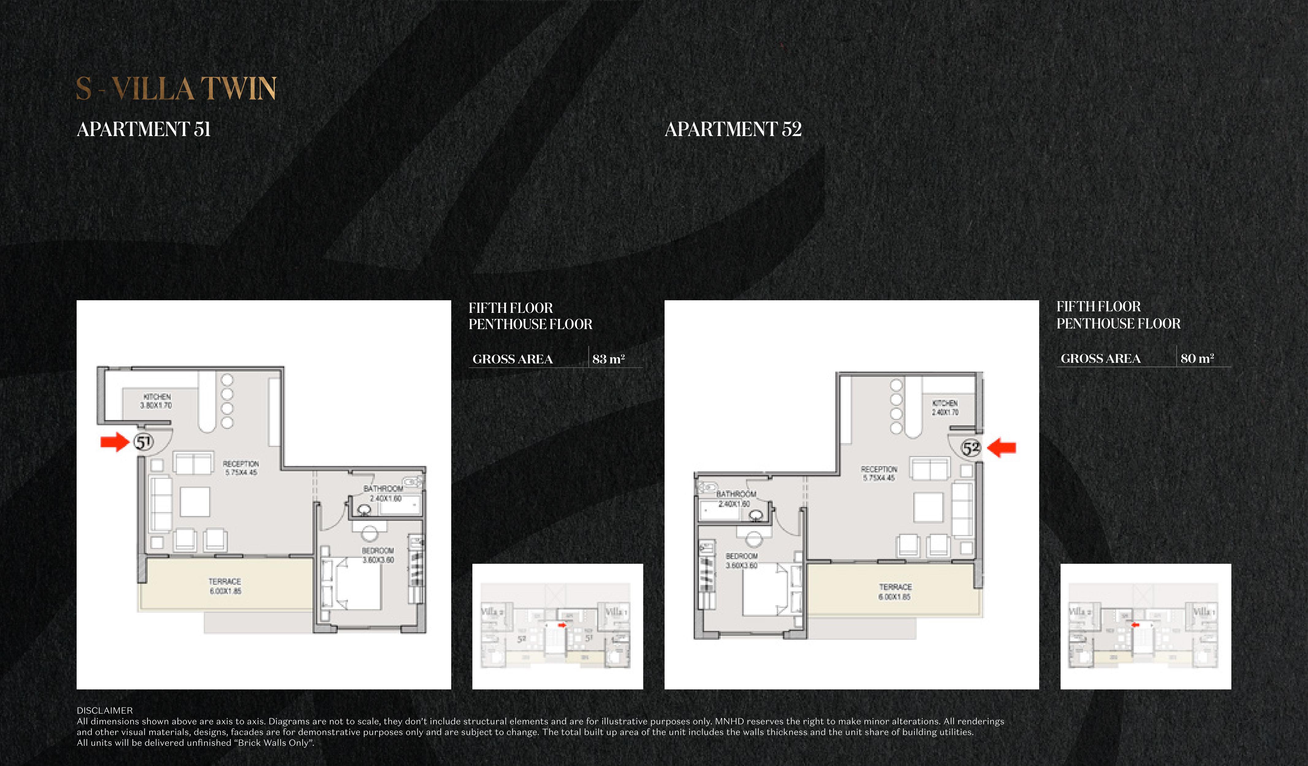 Floor plan for apartment at Taj City