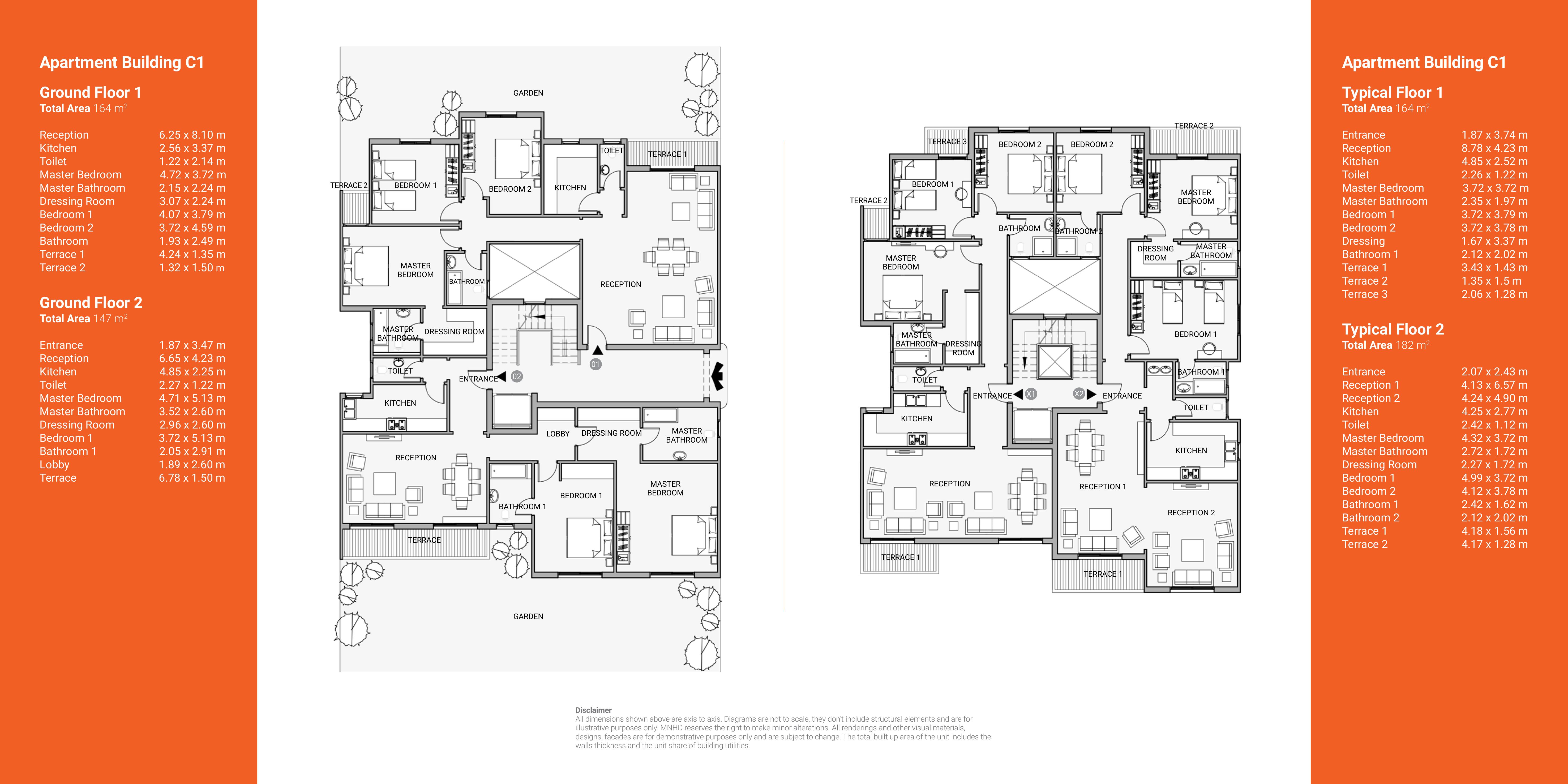 Floor plan for apartment at Sarai