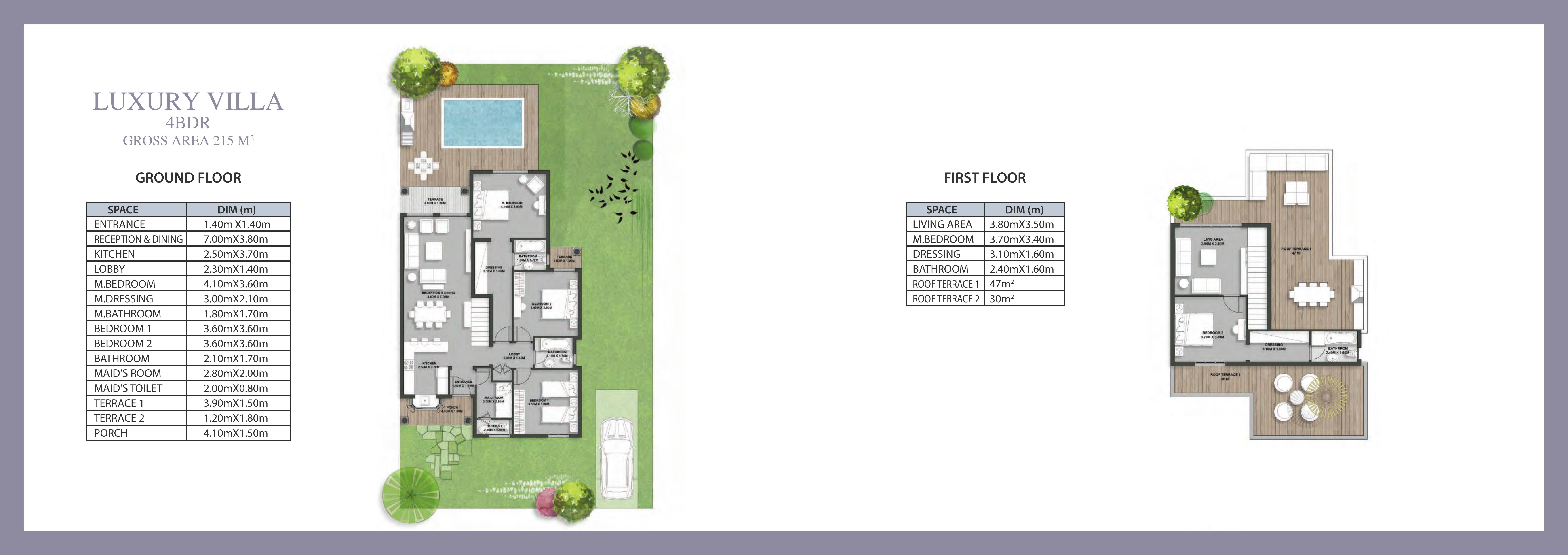 Floor plan for townhouse at Mountain View Chillout Park