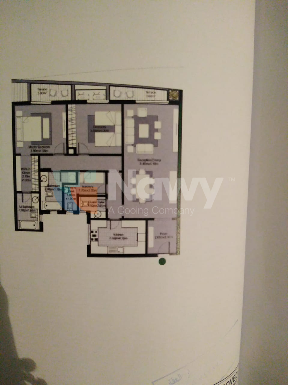 Floor plan for apartment at V Residences By Villette