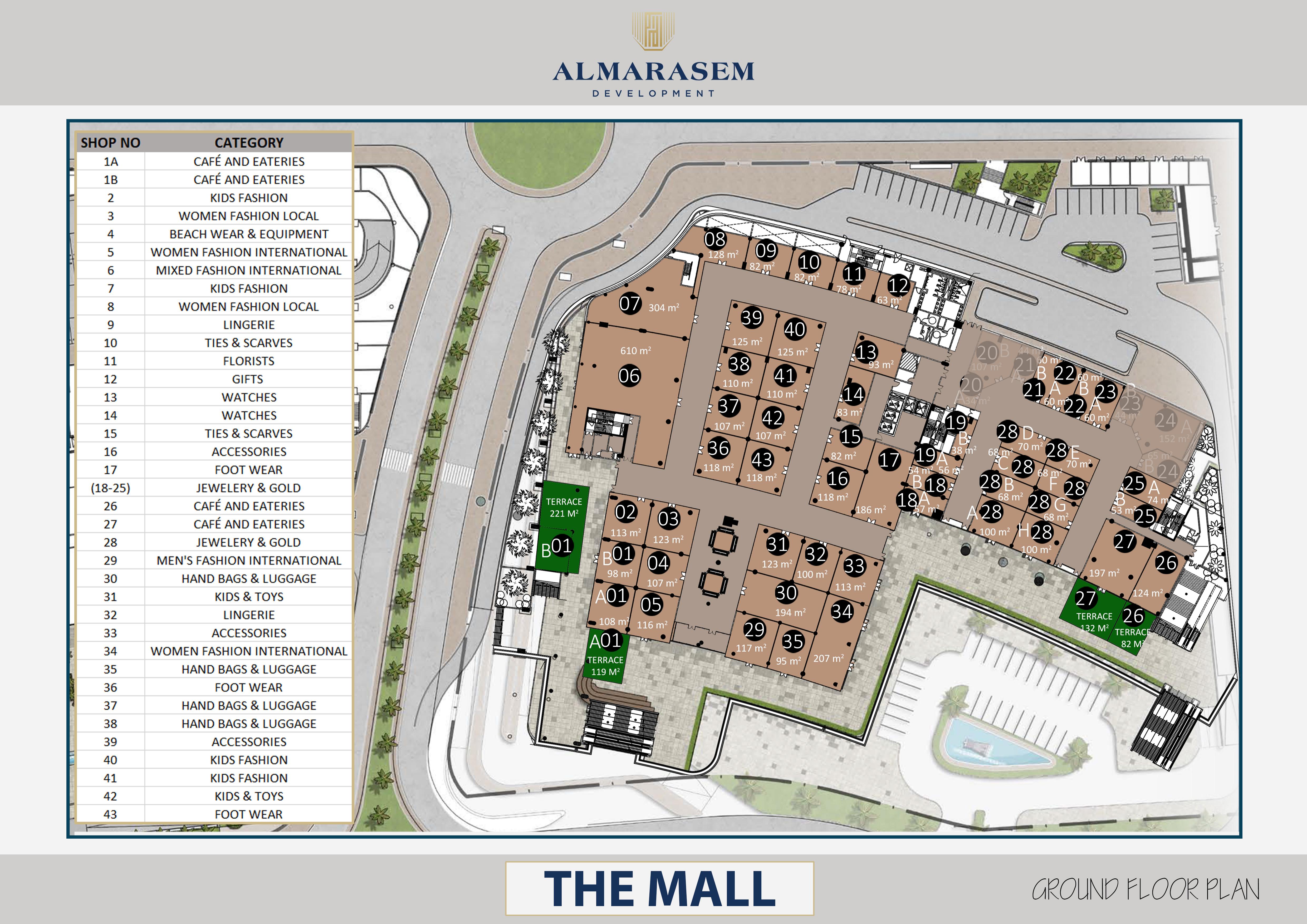 Floor plan for  at Fifth Square Al Marasem