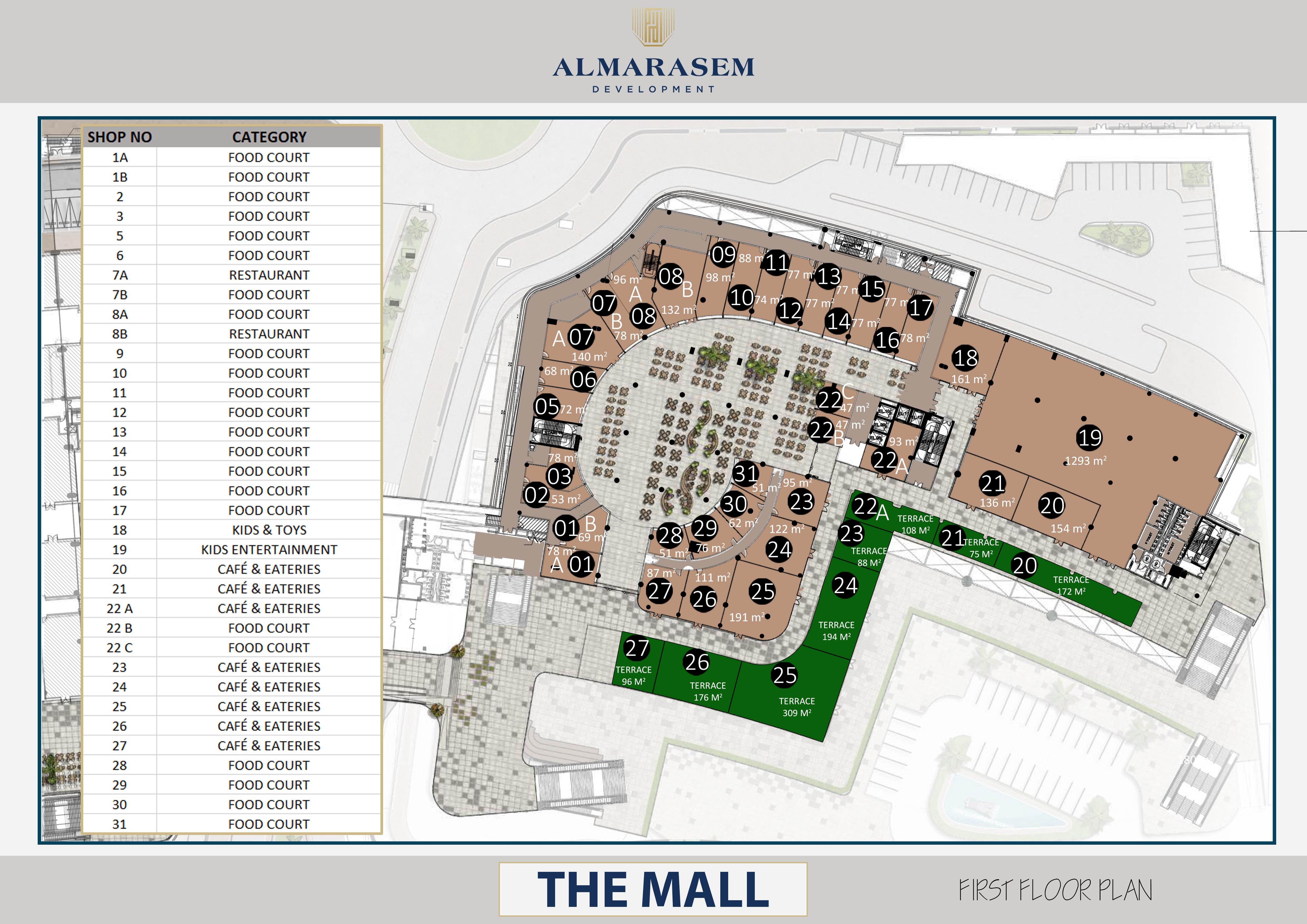 Floor plan for  at Fifth Square Al Marasem