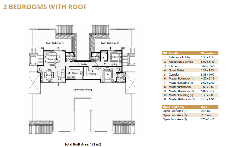 Floor plan for studio at Stone Residence