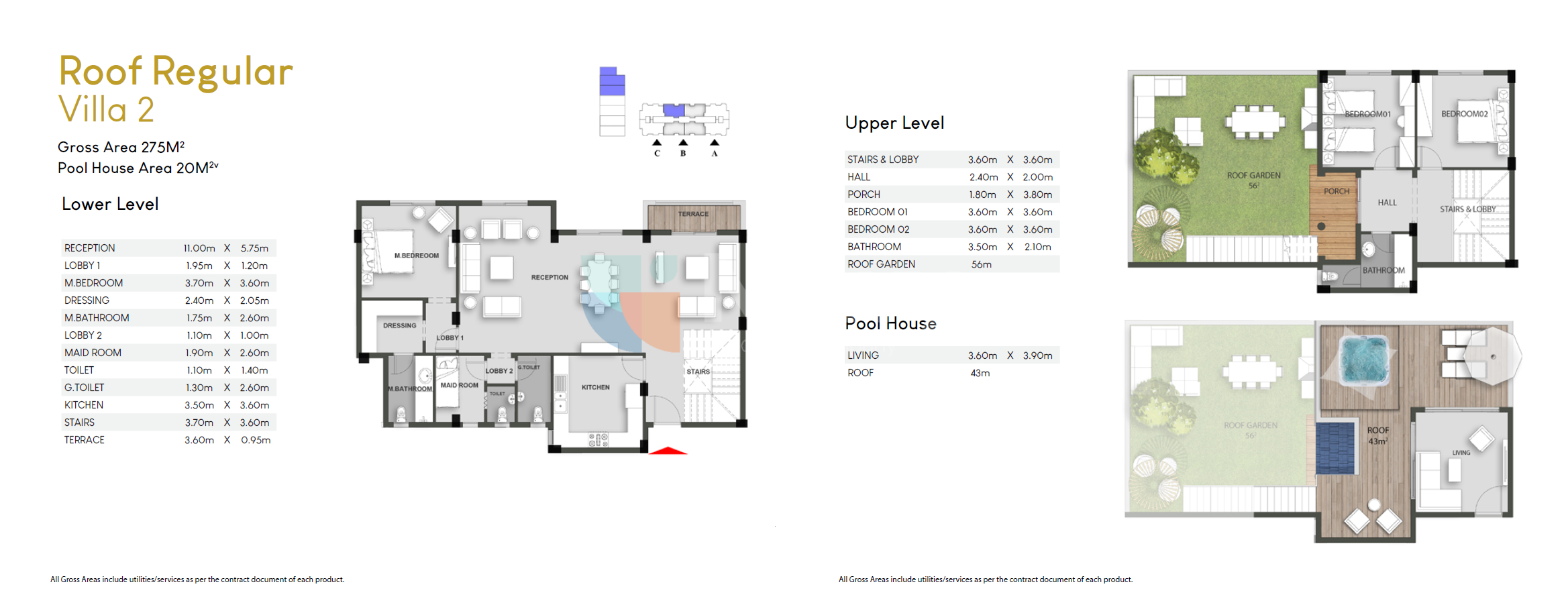 Floor plan for duplex at Mountain View ICity New Cairo