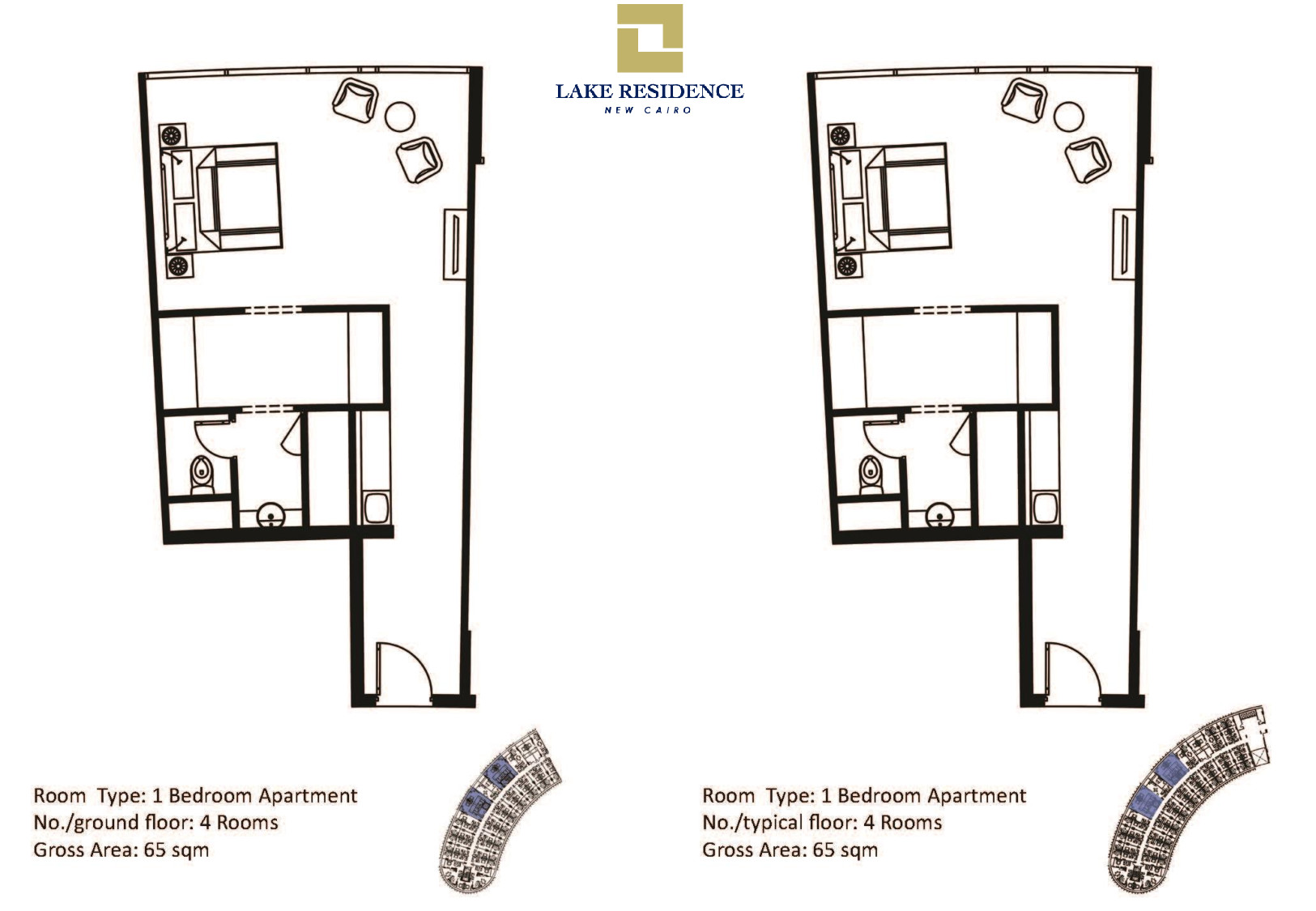Floor plan for apartment at Fifth Square Al Marasem