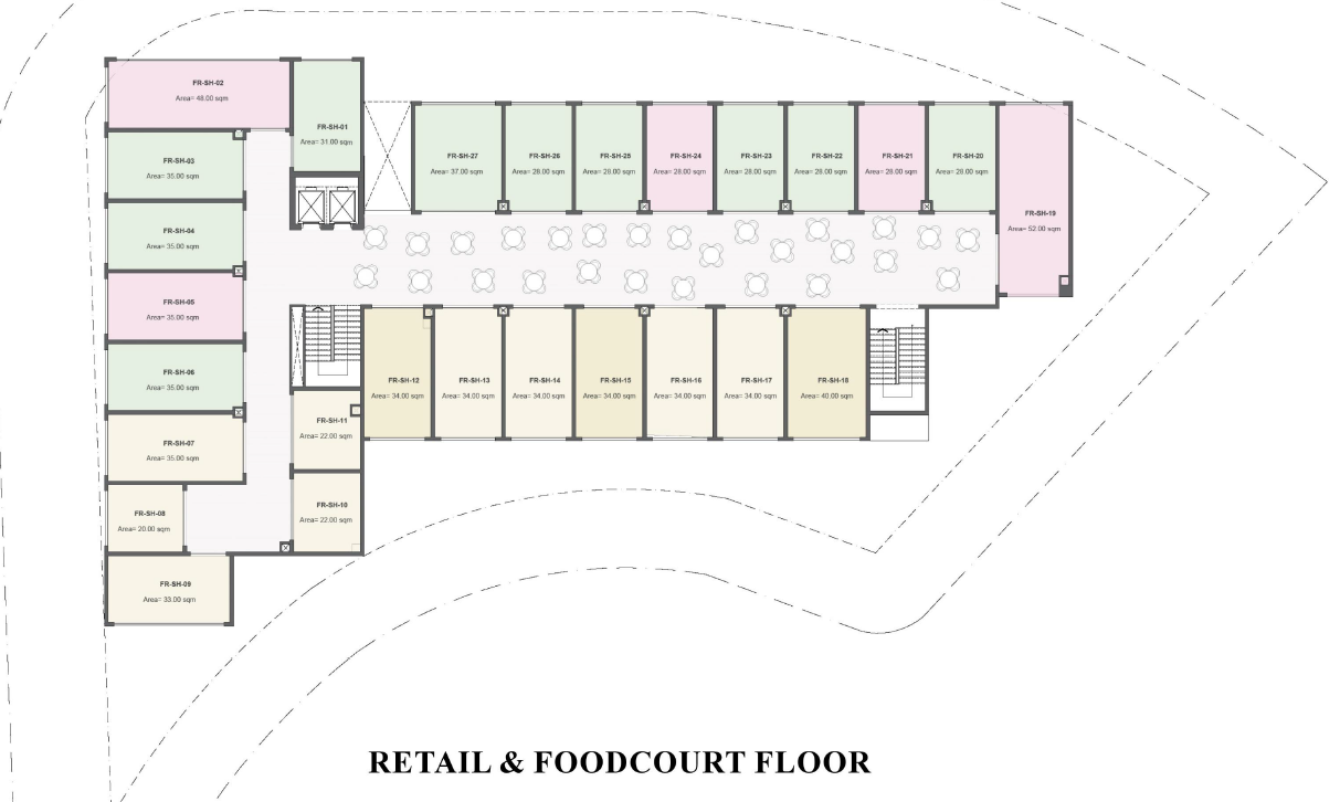 Floor plan for  at K Business Park