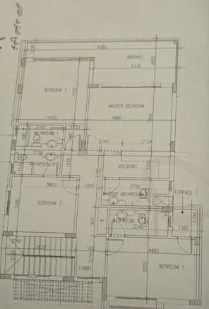 Floor plan for villa at D.O.S.E