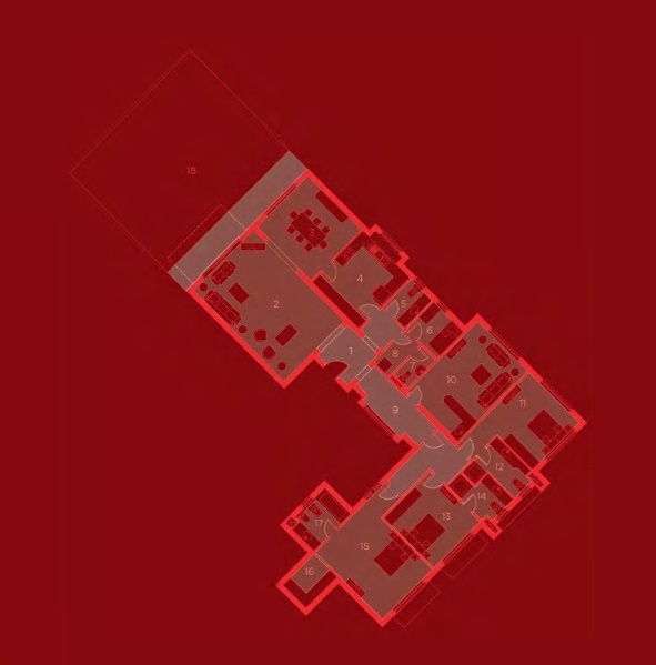 Floor plan for apartment at New Giza