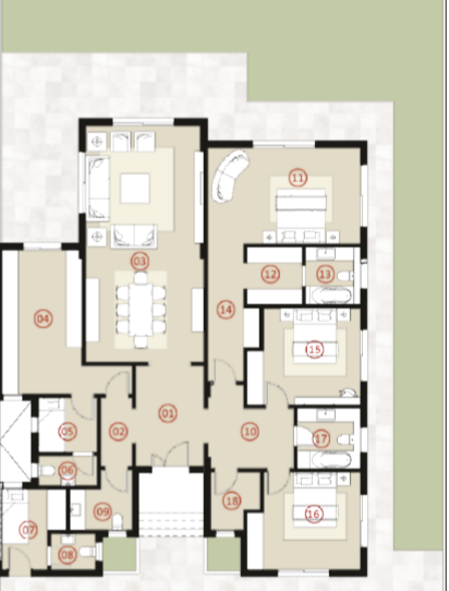 Floor plan for  at Village West