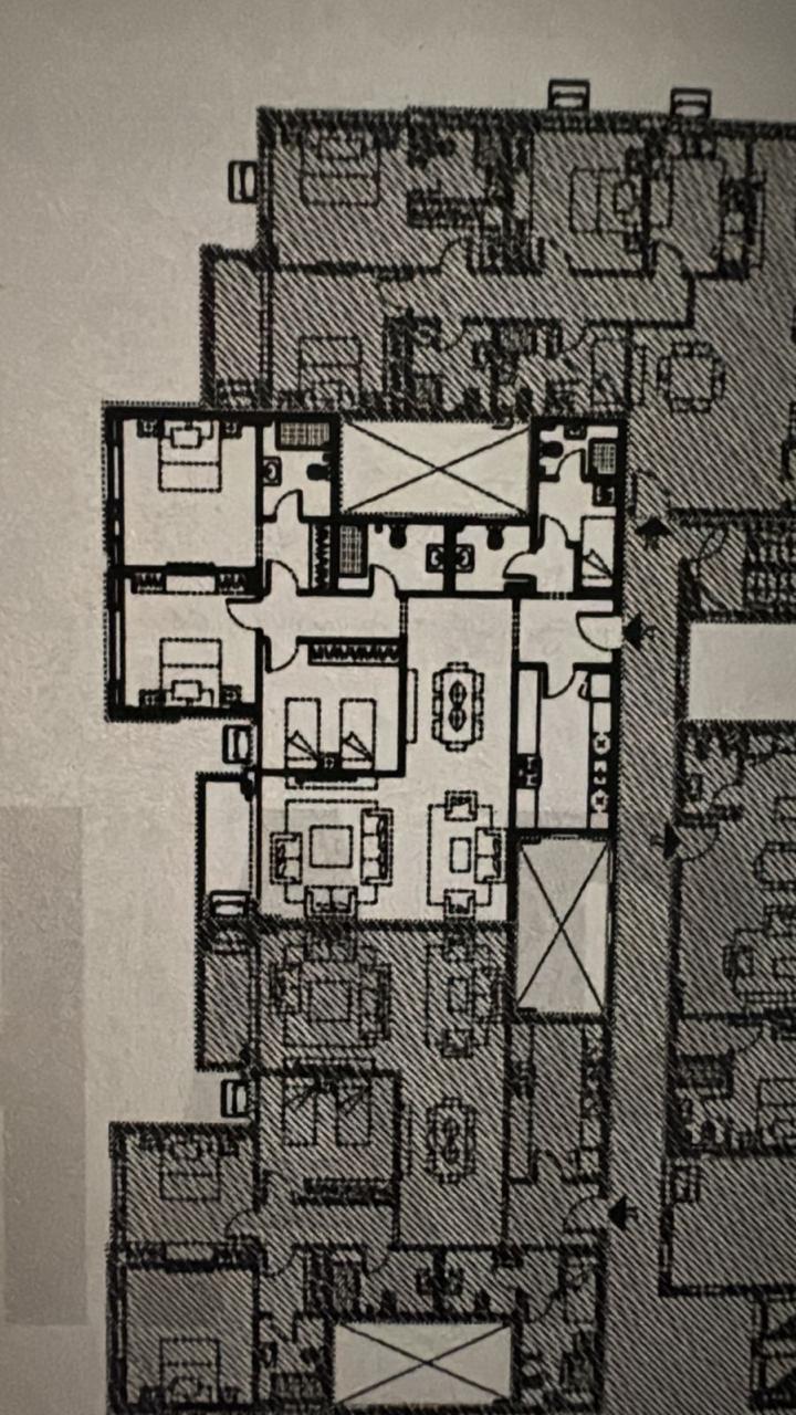 Floor plan for apartment at HAPTown