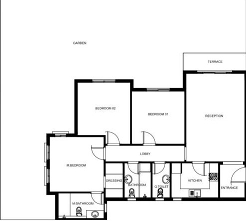 Floor plan for apartment at Mountain View iCity October