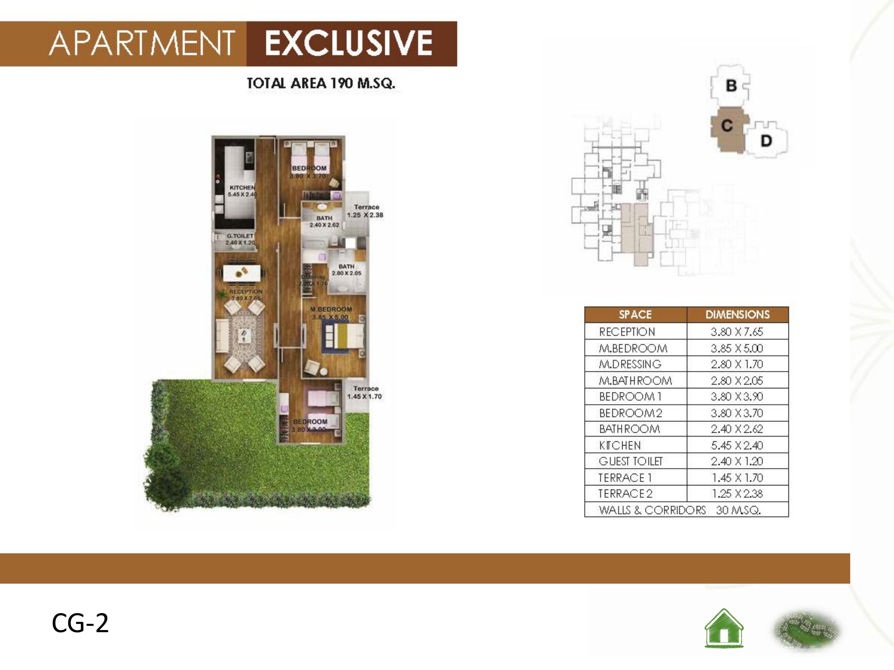 Floor plan for  at Mountain View ICity New Cairo