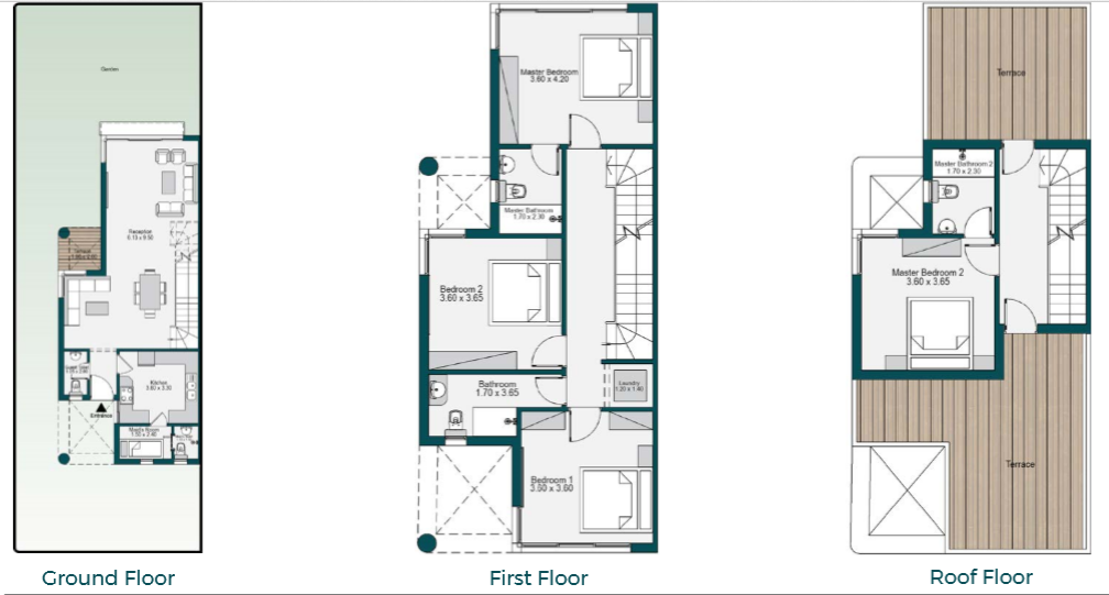 Floor plan for  at Bloomfields
