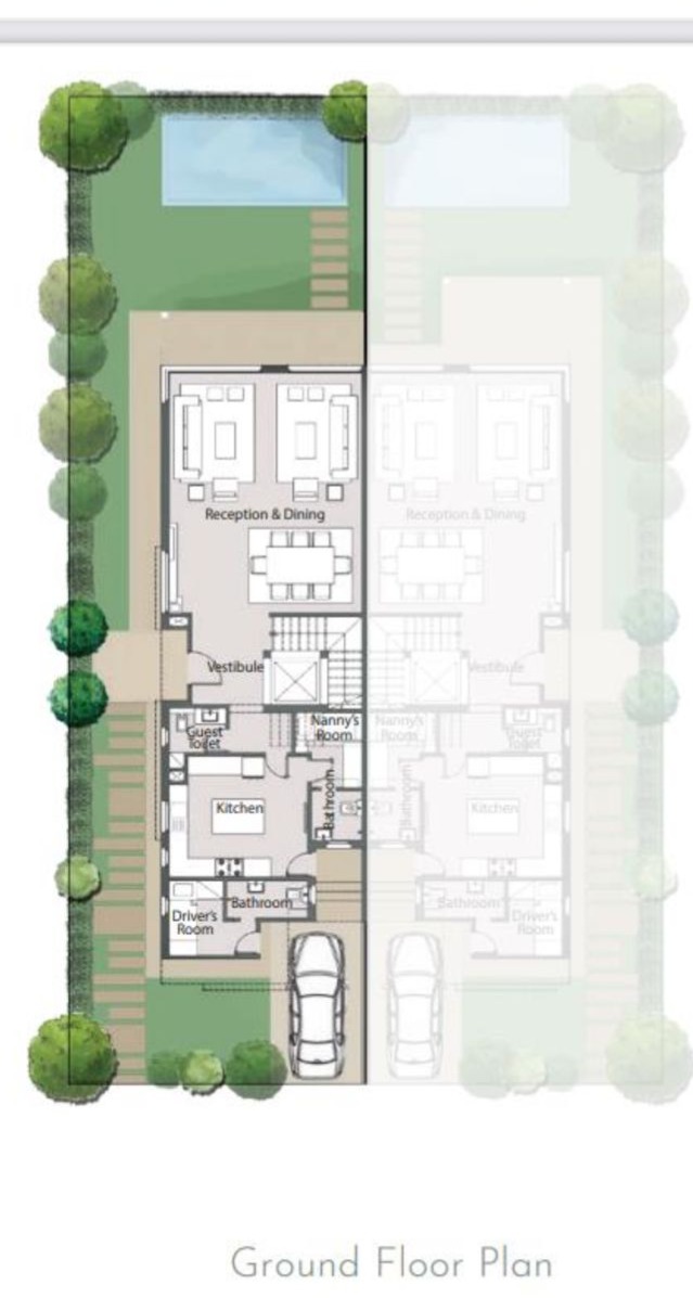 Floor plan for  at Palm Hills New Cairo